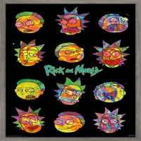 Rick i Mortie-Zidni plakat od 22.375 34