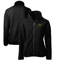 Ženski rezač & Buck Black George Mason Patriots Cascade Eco Sherpa Full-Zip Fleece jakna