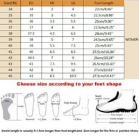 Ecqkame ženske klinove klizače za čišćenje ženskih ortopedskih sandala klina klina s jahačima vanjske sandale