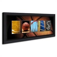 Personalizirani naziv košarke zidna umjetnost, pregledi uživo, odaberite svaku fotografiju, višestruke opcije