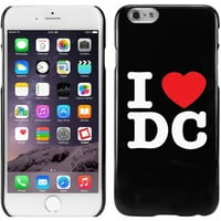 Cellet Black ProGuard Slučaj s I Love D.C. za iPhone 6