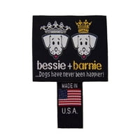 Bessie i Barnie Serenity Crni luksuzni ekstra plišani fau krzni pravokutnik kućni ljubimac krevet za pse