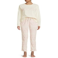 Pidžama Set za žene Plus Size Djevojke Top i hlače za spavanje 2 komada
