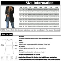 Udoban moderan svestrani blazer u ženskoj teretnoj jakni s džepovima Plus veličine ženski sako jednobojni sako