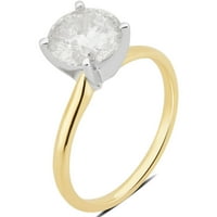 Arista Carat T.W. Zaručnički prsten dijamantskog pasijansa dolazi u 18k žutom zlatu