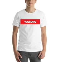 3xl Super Red Block Volborg Pamučna majica s kratkim rukavima prema nedefiniranim darovima