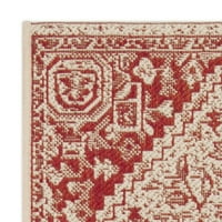 Vanjski tepih od 9138 USD iz kolekcije crvene krem boje