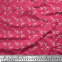 Ružičasta pamučna Vela tkanina U obliku cvjetnog pupoljka širine dvorišta