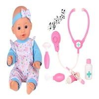 Lutka za bebe iz kolekcije ACH-a s medicinskim setom u poklon kutiji
