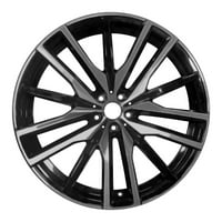 9. Prednji obnovljeni OEM kotač od aluminijske legure, obrađen i crn, odgovara - BMW X5