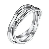 Prstenovi za žene prstenovi za žene zlatni prstenovi upareni prstenovi pokloni za Valentinovo