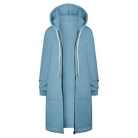 Zimska odjeća za žene modni topli kaputi Ležerne jakne od pahuljastog flisa dukserice puloveri plišani topići
