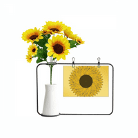 Cvijet Žuti suncokret umjetne vaze za suncokret čestitka za blagoslov boca