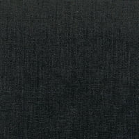 Naslonjač tapeciran u tkanini od ženila, Tamno siva