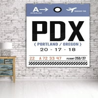 Portland, Oregon, amb, oznaka za prtljagu