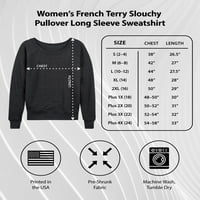 Messy Buning Dobivanje stvari - ženski lagani francuski Terry Pulover