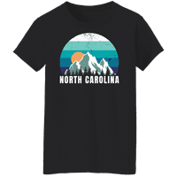Grafička Amerika State of North Carolina Roots Kolekcija za ženske grafičke majice