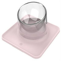 Zakrivljena i prozirna uklonjiva zdjela za kućne ljubimce od A-liste otporna na klizanje i prolijevanje