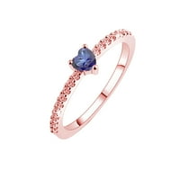 Moda puni dijamantska imitacija cirkon prstena za djevojčice i žene pokloni nakita