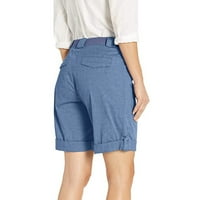 Ženske udobne ljetne kratke hlače s elastičnim pojasom S vezicama i džepovima, Ležerne hlače za plažu