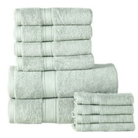 Addy Home najbolja vrijednost set ručnika za kupanje od 10 komada, Jade