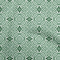 Zelena tkanina u azijskom stilu za projekte izrade kravata i boja, ukrasna tkanina širine dvorišta