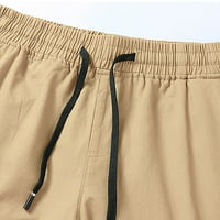 Ljetne Ležerne muške teretne kratke hlače Plus Size s puno džepova, opuštene ljetne kratke hlače za plažu, Ženske