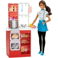 Barbie, kuharica špageta, lutka Nikki i set za igru