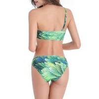 Kupaći kostim od suncokreta ljetni kupaći kostim za odmor na plaži lijepi kupaći kostim okupljenih prsa s printom