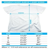 Moćni rendžeri-Plava - Ženska košulja kratkih rukava-velika veličina