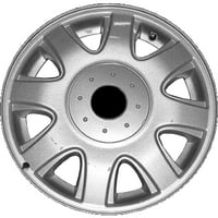 5. Obnovljeni OEM aluminijski legura kotač, srebro, odgovara 2004- Chevrolet aveo hatchback