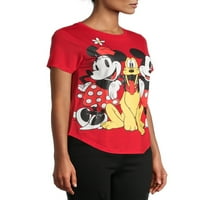 Majica s uzorkom Mikija i Minnie za juniore