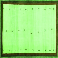 Moderni pravokutni tepisi za sobe u jednobojnoj zelenoj boji, 8 '12'