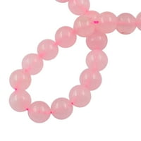 Ogrlica od perli od prirodnog ružičastog dragulja za izradu nakita 15