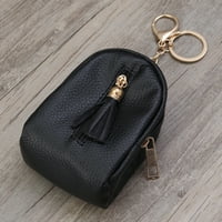 Elegantna torbica za novčiće s kićankom, mala prijenosna torba za pohranu, džep za torbicu, torbice s patentnim