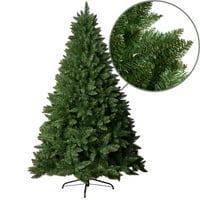 Aurio ft Premium božićno drvce, zglobna umjetna smreka s jednostavnim sklopom i sklopivim metalnim postoljem