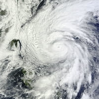 27. listopada - tajfun Chaba u Filipinskom moru. Ispis plakata