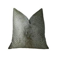 Ručno izrađeni srebrni luksuzni jastuk od 20 inča 36 inča