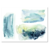 Apstraktni oblaci podvodno slikarstvo platno umjetnički tisak