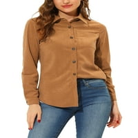 Jedinstvene ponude ženske košulje od košulje dugih rukava Donji gornji dio bluze